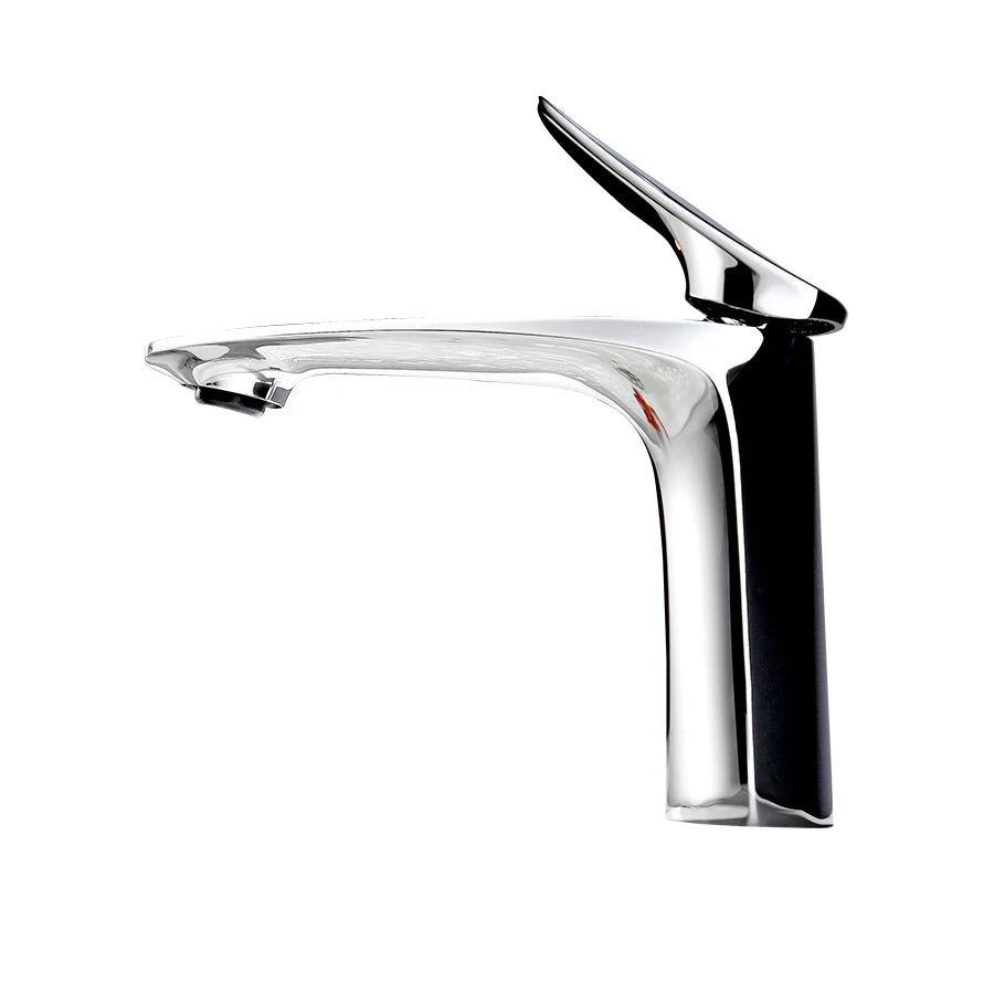 VGX Luxury Bathroom Faucets Basin Mixer Sink Faucet Gourmet Washbasin Tapware Hot Cold Water Tap Brass Chrome Black Brushed Gold