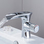 LED Digital Basin Faucet Black Bath Basin Mixer Brass Temperature Display Faucet Smart Tap Sink Faucet For Bathroom A186