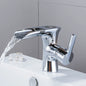 LED Digital Basin Faucet Black Bath Basin Mixer Brass Temperature Display Faucet Smart Tap Sink Faucet For Bathroom A186