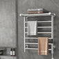 Towel Warmer 304 Stainless Steel 30-70°C adjustment 1-9H timing Smart Heated Electric Towel Rack 50*66*23.5cm 110V/220V